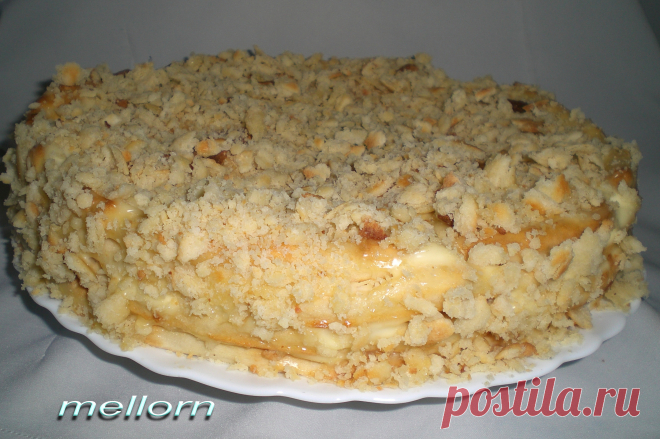 Закусочный торт (с консервированной рыбой)
