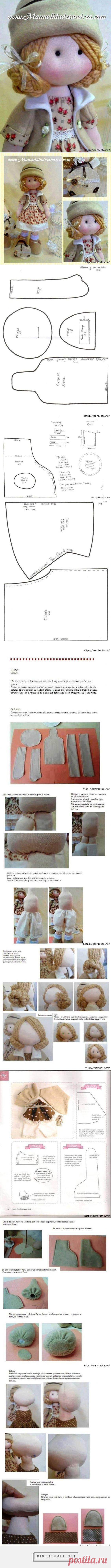 (1) http://pinthemall.net/pin/55cc5fdb77fe2/?creation=1 | Sewing/Fabric Crafts: Dolls & Stuffies