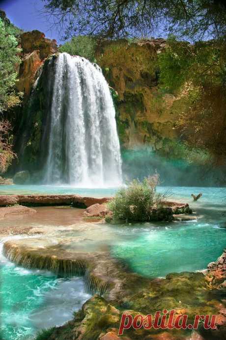 Havasu Falls ~ Havas nature love - Waterfalls Love