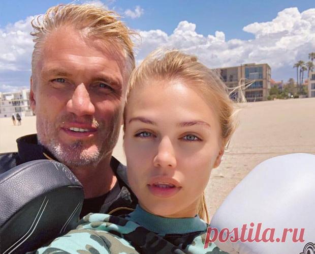 Дочь Дольфа Лундгрена - красивая 23-летняя девушка с длинными стройными ногами