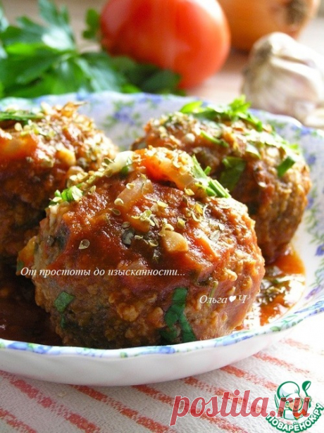 Мясные шарики от Сержа Марковича – кулинарный рецепт