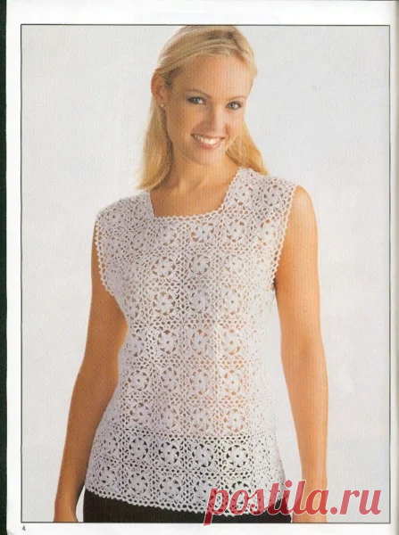 Летние ажуры для жаркого лета со схемами из журналов Magic crochet. | pro100stil | Яндекс Дзен