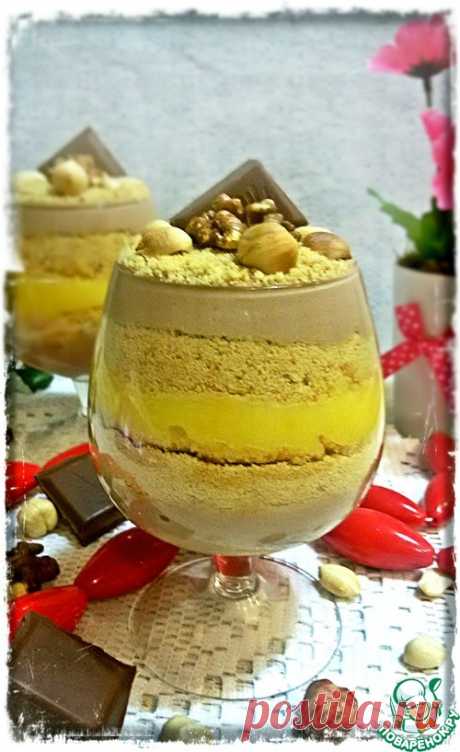 Шоколадно-апельсиновый десерт – кулинарный рецепт