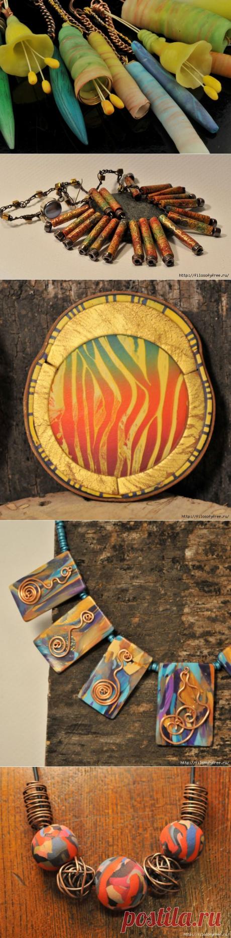 Мастера полимерных украшений. Page McNall из Вирджинии, США