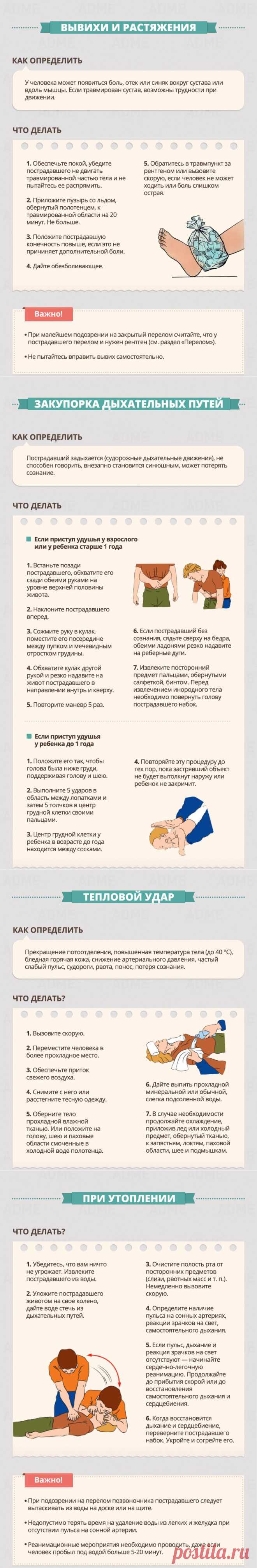 Гид по оказанию первой помощи