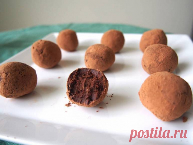Трюфели из шоколада и авокадо | Vegetarian.ru