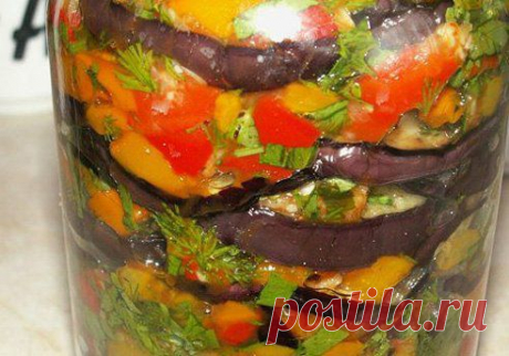 Вкуснейшие баклажаны на зиму &quot;10 на 10&quot;.