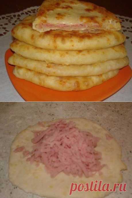 Сырные лепешки за 15 минут