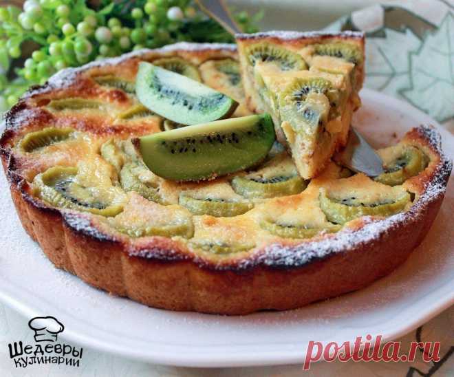 ТВОРОЖНАЯ ЗАПЕКАНКА С КИВИ И БАНАНОМ