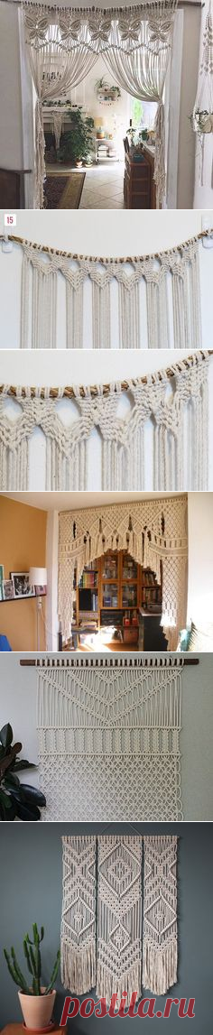 Cortina macrame | Macrame