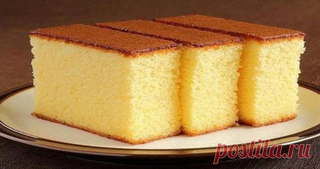 Готовиться всего за пол часа, а получается сочный, нежный, пышный и безумно вкусный