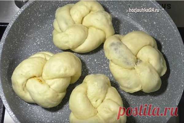 Сладкие булочки с изюмом — Домашний уют