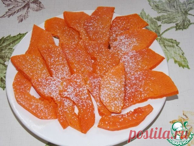 Апельсиновая тыква! (просто, быстро, вкусно и полезно)