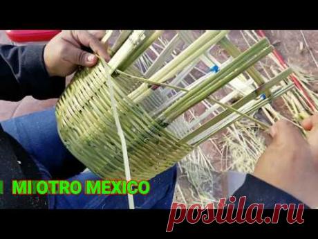 Haciendo Canastas de Carrizo en Madera California - Mi Otro Mexico