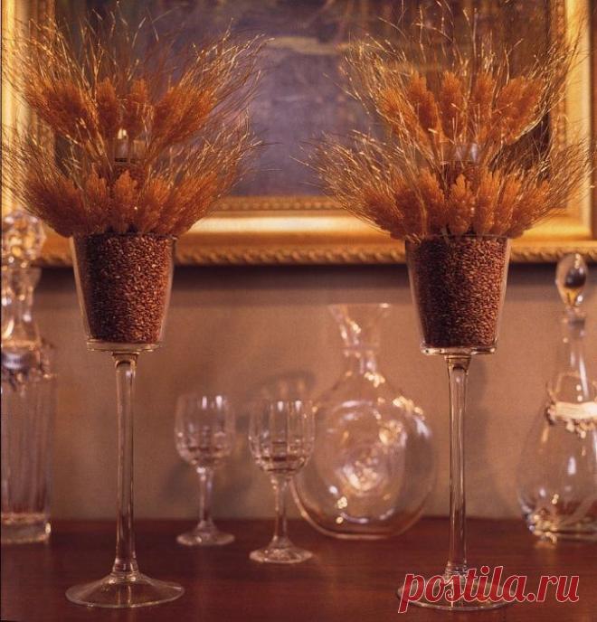 Колоски из бисера - Бисероплетение