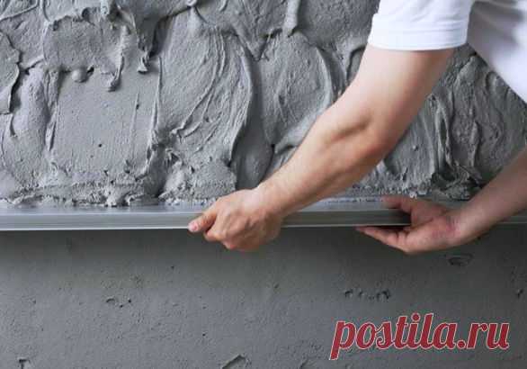 Как штукатурить стены своими руками