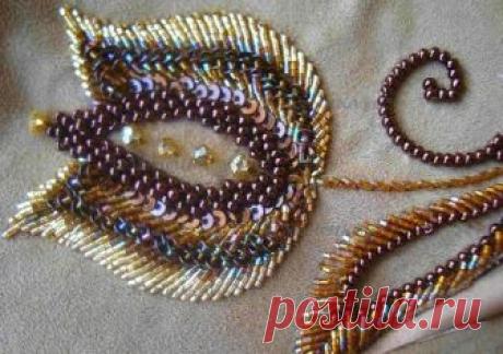 Вышивка с бисером - швы и стежки по канве (1-17) Вышивка бисером для начинающих очень кропотливое занятие, поэтому для облегчения и повышения качества работы можно использовать канву. Причем канву можно