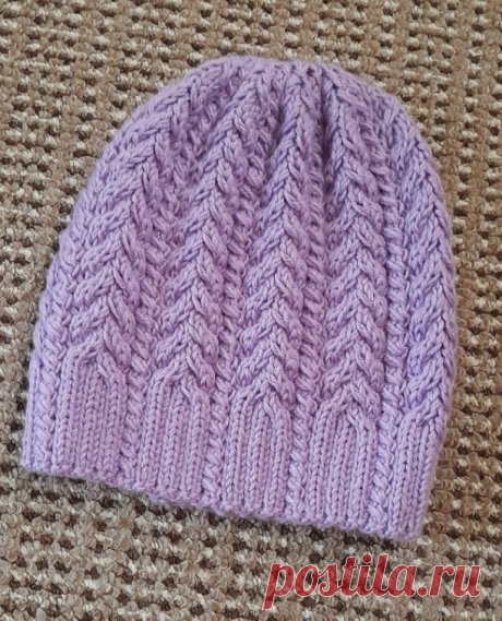 Шапка связана из alize BABY WOOL в две нити. Два моточка.