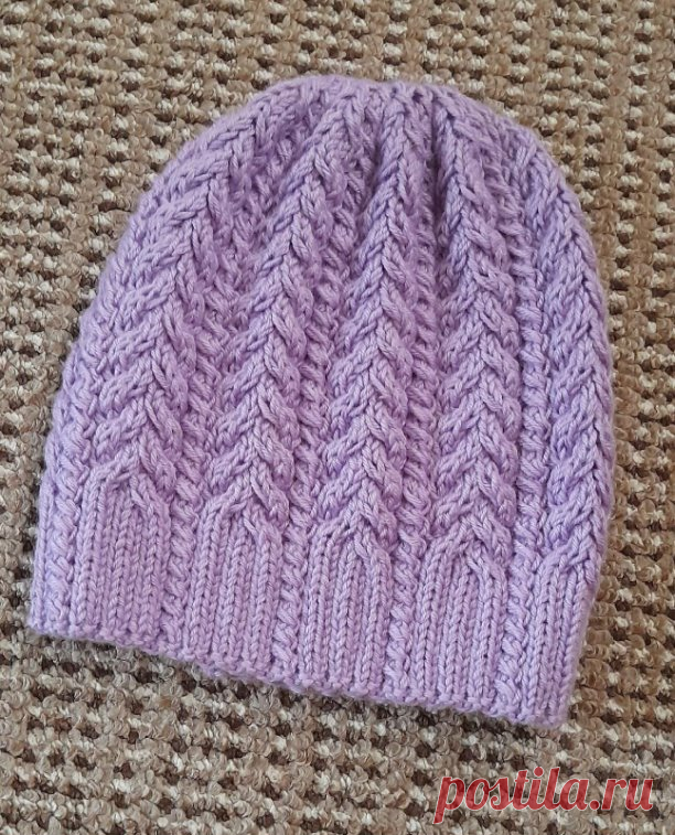 Шапка связана из alize BABY WOOL в две нити. Два моточка.