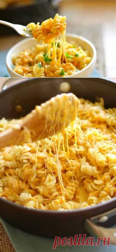ПАСТА С СЫРНЫМ СОУСОМ