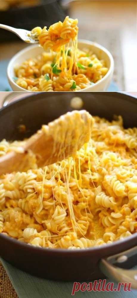 ПАСТА С СЫРНЫМ СОУСОМ