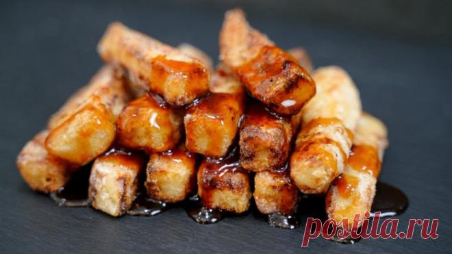 Хрустящие баклажаны в кисло-сладком соусе