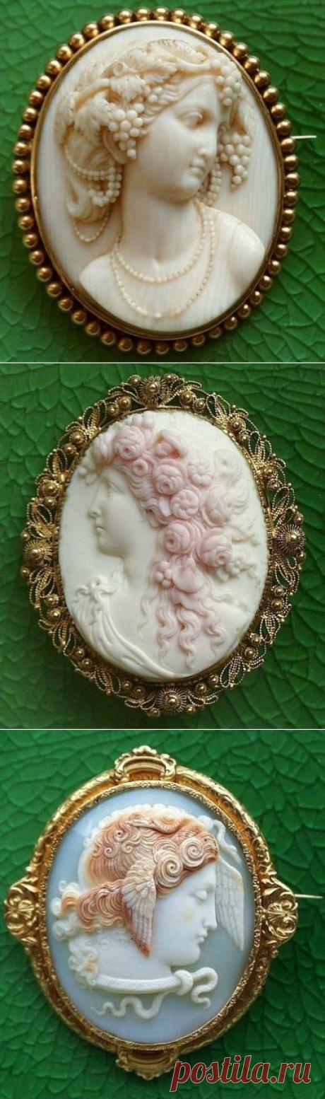 Итальянские камеи середины XIX века. / Путь моды