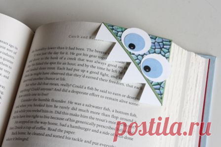 Закладка для книжки — мастер класс | Поделки для детей