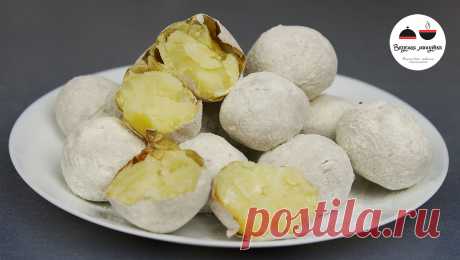 Картофель печеный КАК НА КОСТРЕ рецепт с фото