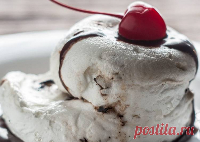 🍨 Готовим французский десерт «Плавающий остров» из 3 простых ингредиентов | Рекомендательная система Пульс Mail.ru