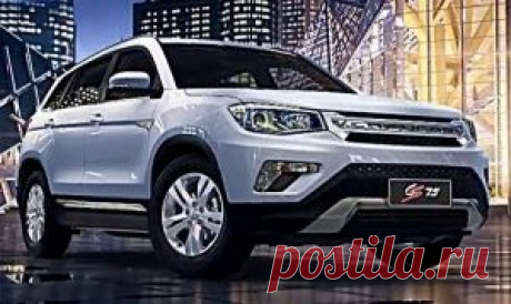 Китайский кроссовер Changan CS75, цена, фото