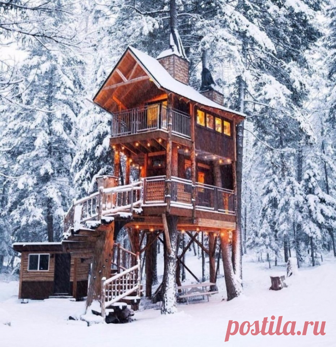 Современная избушка