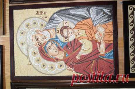 Mary and Jesus Mosaic | Etsy