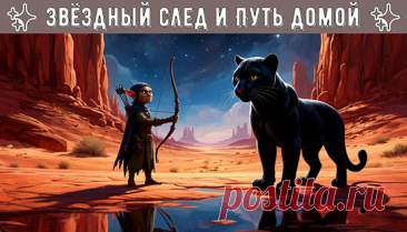 Через древний густой лес, мимо бурлящих рек и стремительных водопадов, пересекая широкие долины и вершины заснеженных гор — их путь пролегал навстречу приключениям и открытиям. Каждый миг путешествия приносил новые знания и укреплял связь двух существ, идущих рука об руку к цели, ведомые мудростью и силой древнего волшебства...