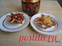 Корзинка из теста | Креативные идеи - для дома, для сада, вязание, шитье, описание моделей