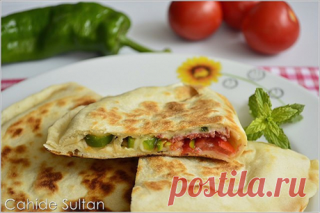 ПИЦЦА на сковороде по-турецки - Tavada Kapalı Pizza .
