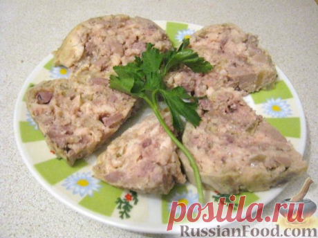 Рецепт: Фальшивая "Фаршированная шейка" на RussianFood.com
