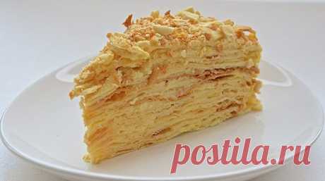 Торт «Наполеон» — тот самый. Отличный рецепт | Таки Вкусно