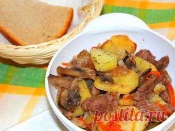 Жаркое по - домашнему - простой и вкусный рецепт с пошаговыми фото