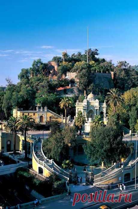 Santiago, Chile. This is so beautiful, even more so in real life. You'd never know you were in a city once you get a bit inside this park.  |  Pinterest: инструмент для поиска и хранения интересных идей