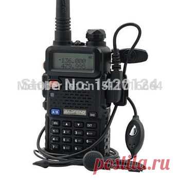 Новый черный портативных радиостанций Baofeng уф 5r двухстороннее радио укв 136 174 мГц и 400 520 мГц любитель портативной рации бесплатная доставка купить на AliExpress