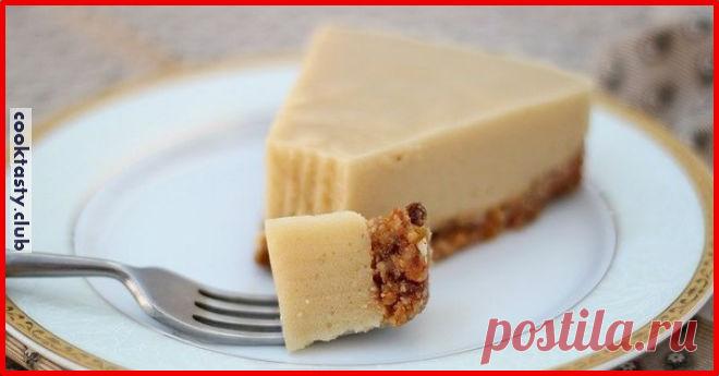 Яблочно-ореховый торт без выпечки . Милая Я