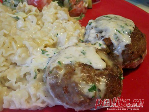 Котлеты в соусе из плавленого сыра, как приготовить - фото-рецепт, видео