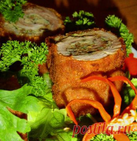 Горячая закуска «Русские пенёчки»