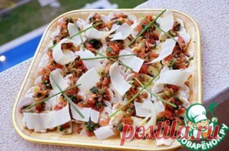 Карпаччо из шампиньонов - кулинарный рецепт