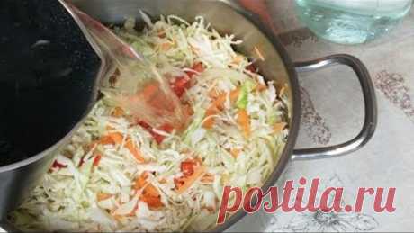 МАРИНОВАННАЯ КАПУСТА ВКУСНЕЕ КВАШЕНОЙ. БЫСТРАЯ МАРИНОВАННАЯ КАПУСТА.
