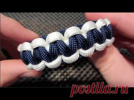 Easy Two-Tone Paracord Bracelet Tutorial