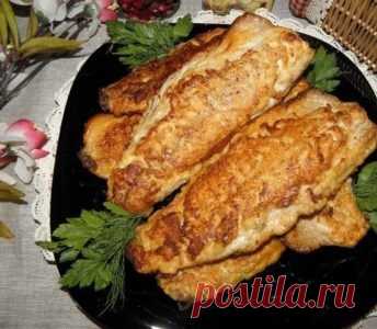 Скумбрия жареная "Золотая рыбка" | Чудесный домик