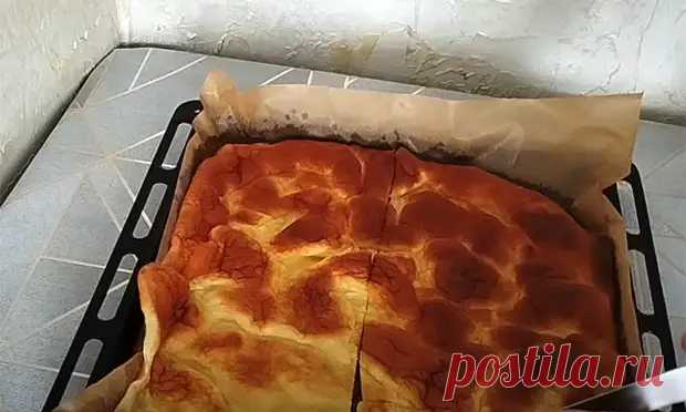 Финские блины в духовке. Готовим разом на одном противне, а потом просто нарезаем - Будет вкусно - Медиаплатформа МирТесен