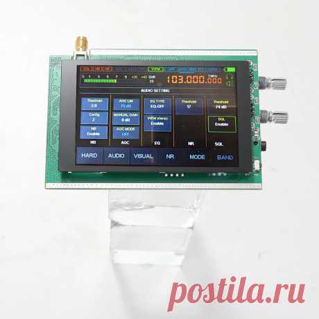 50K-200MHz Malachite Receiver with 3.5 Inch LCD Display Malahit Noise Reduction - US$84.99